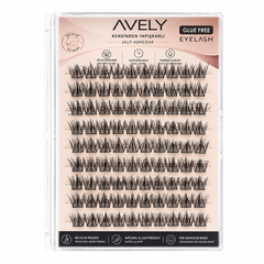 Avely 99PC Pre-Glued Cluster Lashes