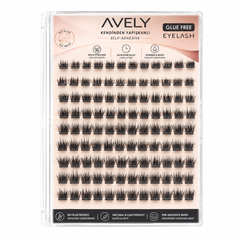 Avely 99PC Pre-Glued Cluster Lashes