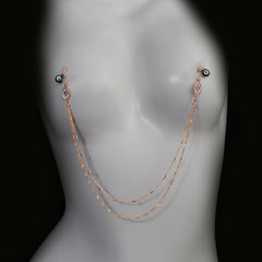 Blue Nazar Moon Chain