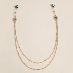 Blue Nazar Moon Chain