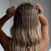 Bohemian Pearl Goddess Crown