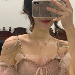 Crystal Wing Shoulder Chain