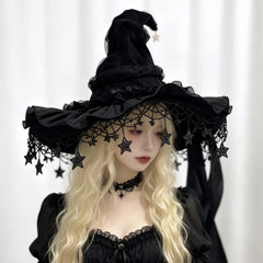 Gothic-style Witch Hat