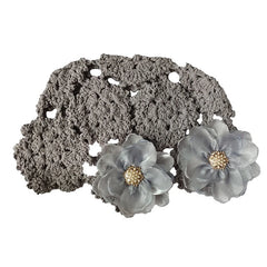 Ivory Petal Dream Headwrap