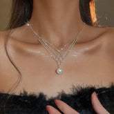 Mermaid Princess Pearl Necklace