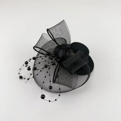 Dusty Rose Pearl Fascinator