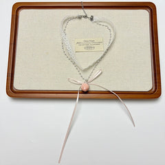 Strawberry Kiss Lace Choker