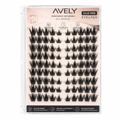 Avely 99PC Pre-Glued Cluster Lashes