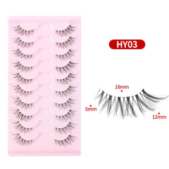 Sienna Half Cat-Eye Lashes – 10 Pairs