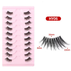 Sienna Half Cat-Eye Lashes – 10 Pairs