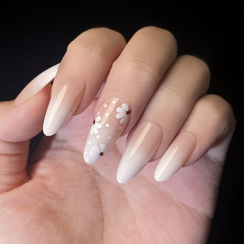 Daisy Blush Ombre Press-On Nails