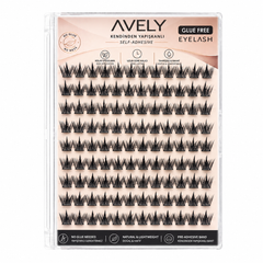 Avely 99PC Pre-Glued Cluster Lashes