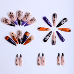 Midnight Haunt Halloween Press-On Nails