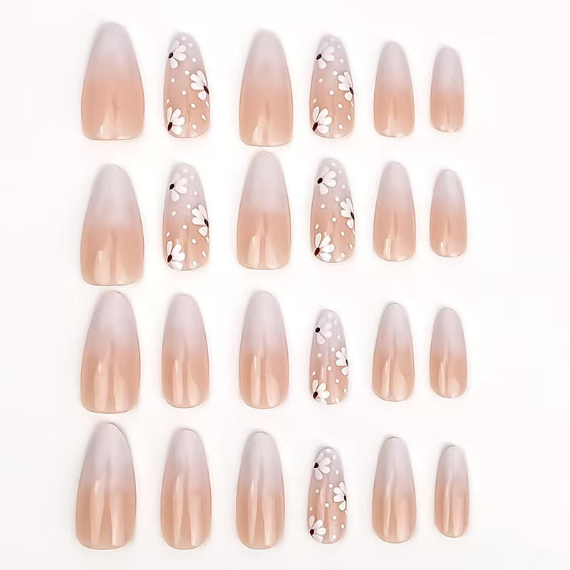 Daisy Blush Ombre Press-On Nails