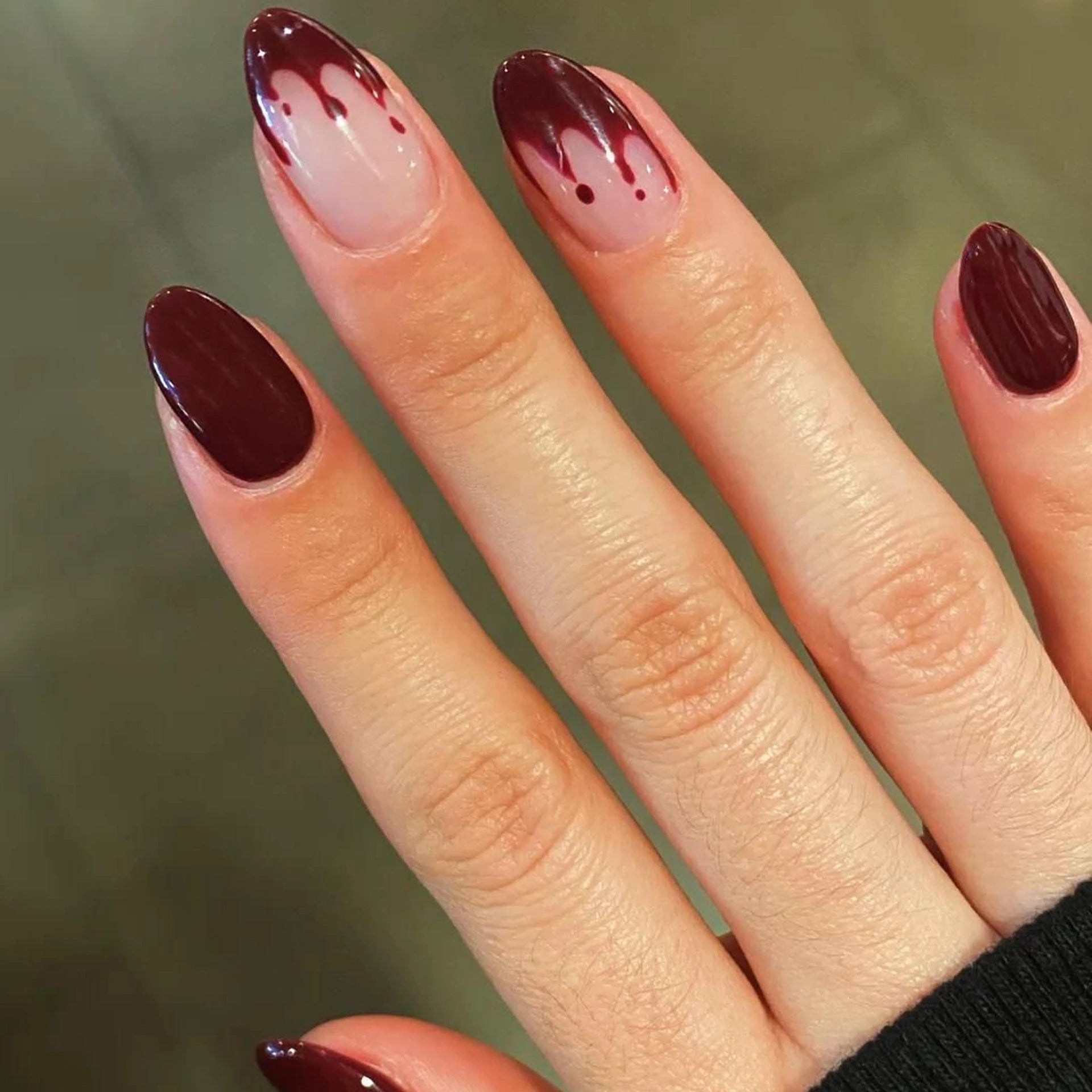 Bloody Cherry Halloween Press-On Nails
