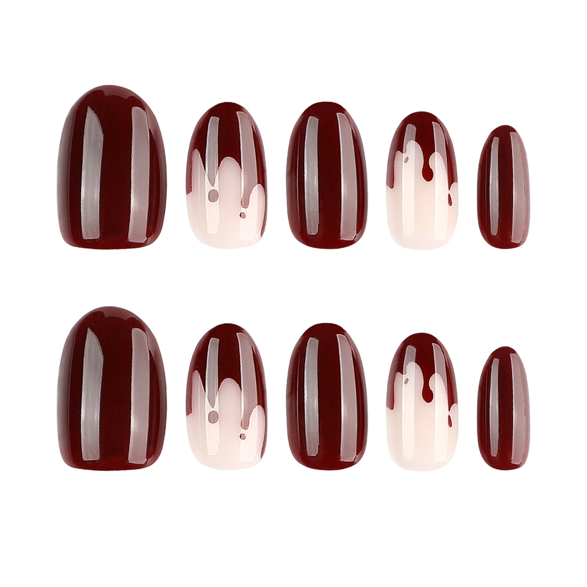 Bloody Cherry Halloween Press-On Nails