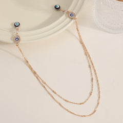 Blue Nazar Moon Chain