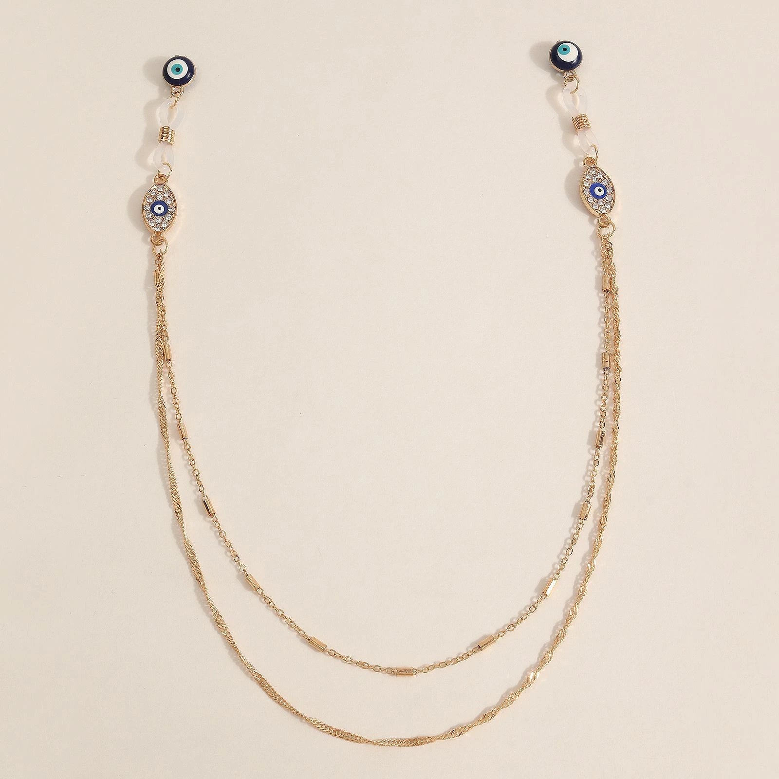 Blue Nazar Moon Chain