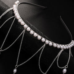 Bohemian Pearl Goddess Crown