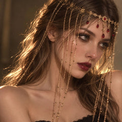 Byzantine Rose Headpiece