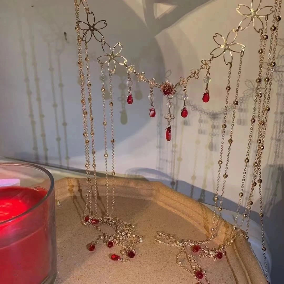 Byzantine Rose Headpiece