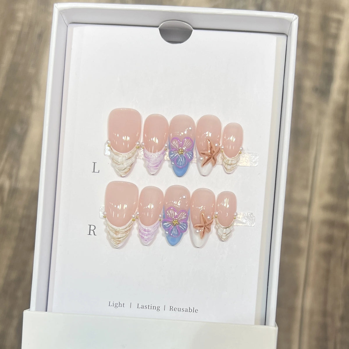 Coastal Fairy Press-On Nails