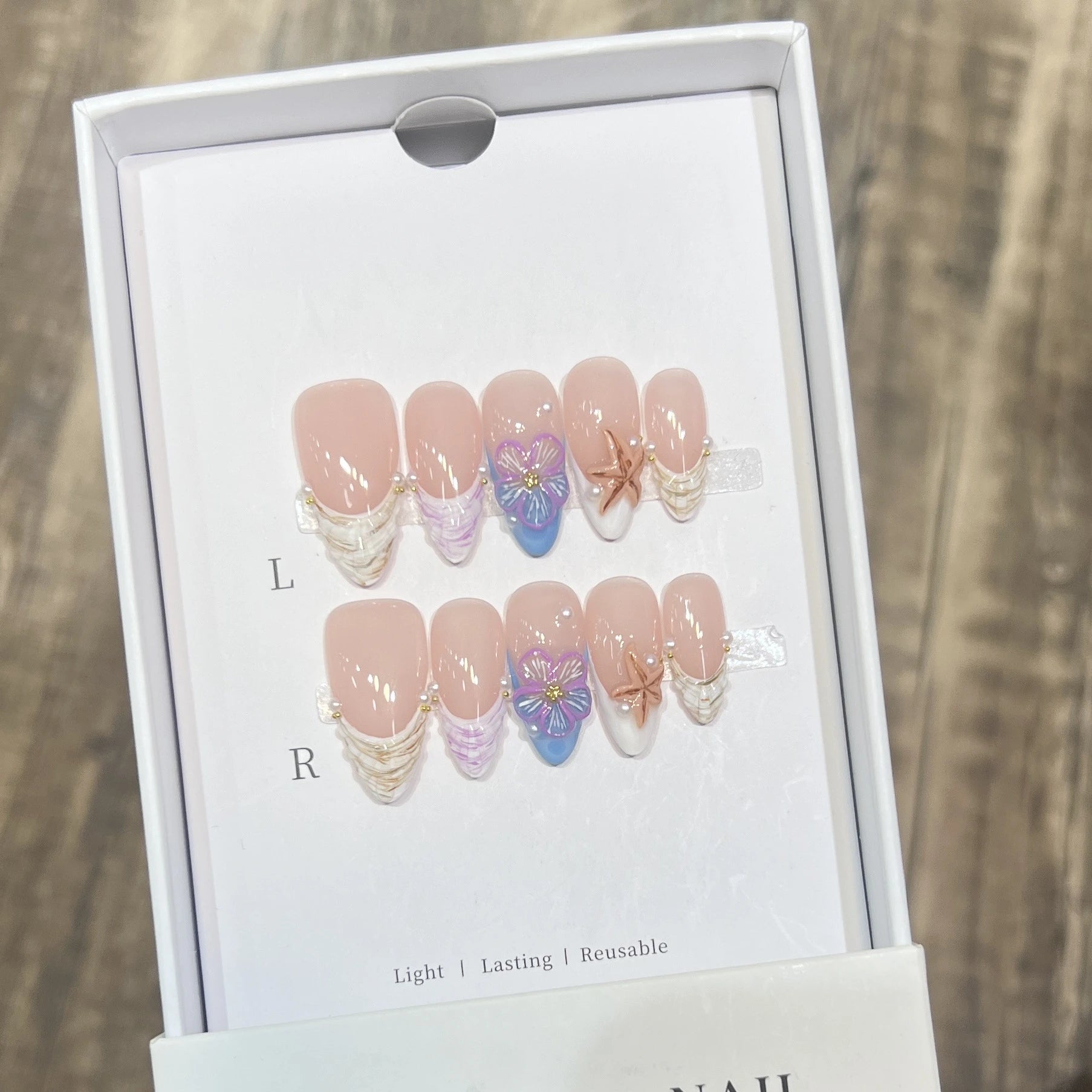 Coastal Fairy Press-On Nails
