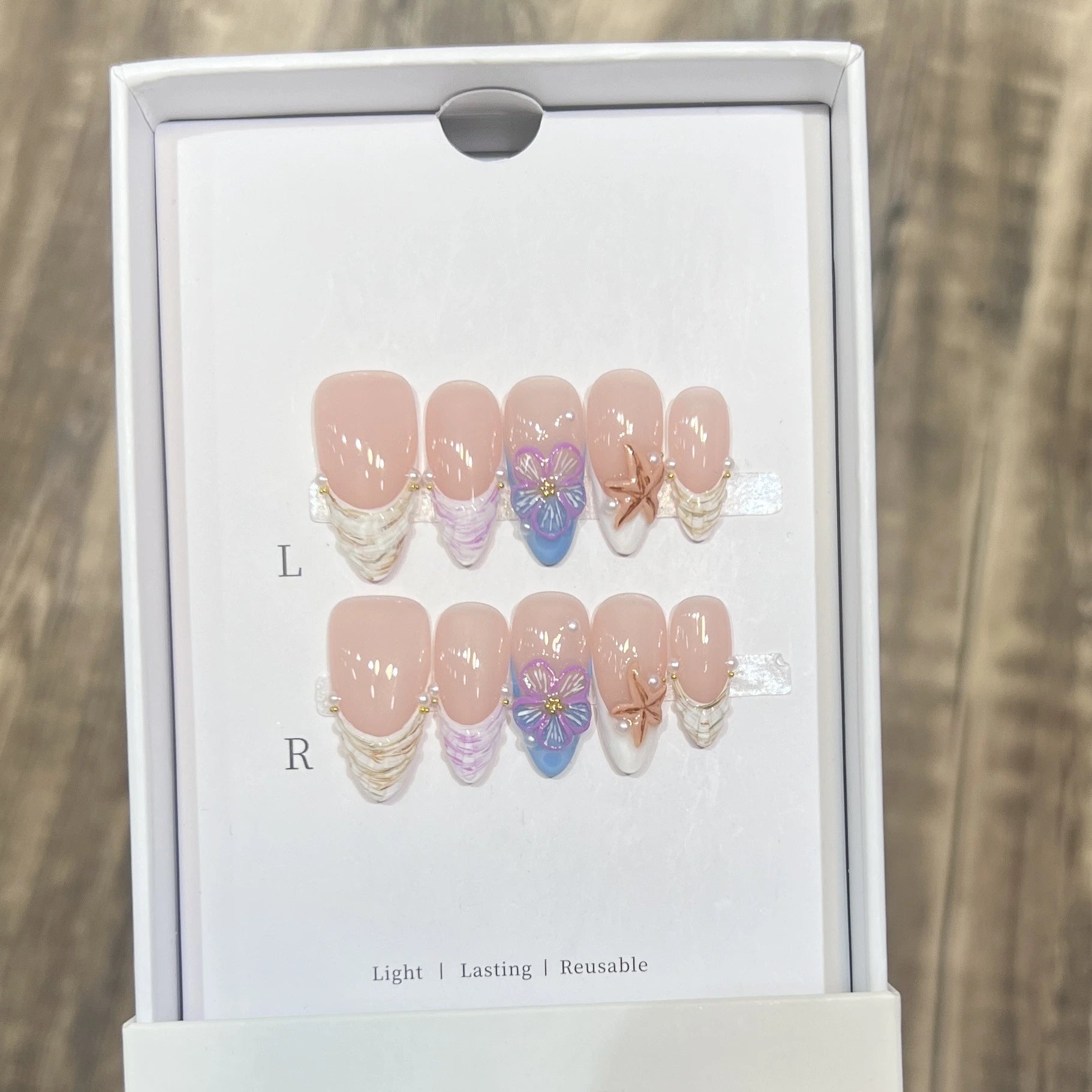 Coastal Fairy Press-On Nails