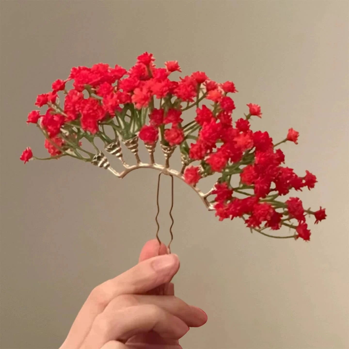 Dream Garden Flower French Hairpin