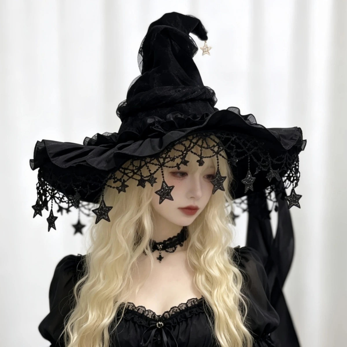 Gothic-style Witch Hat