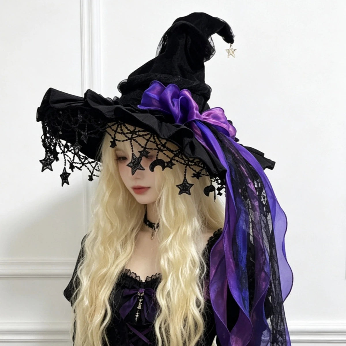 Gothic-style Witch Hat