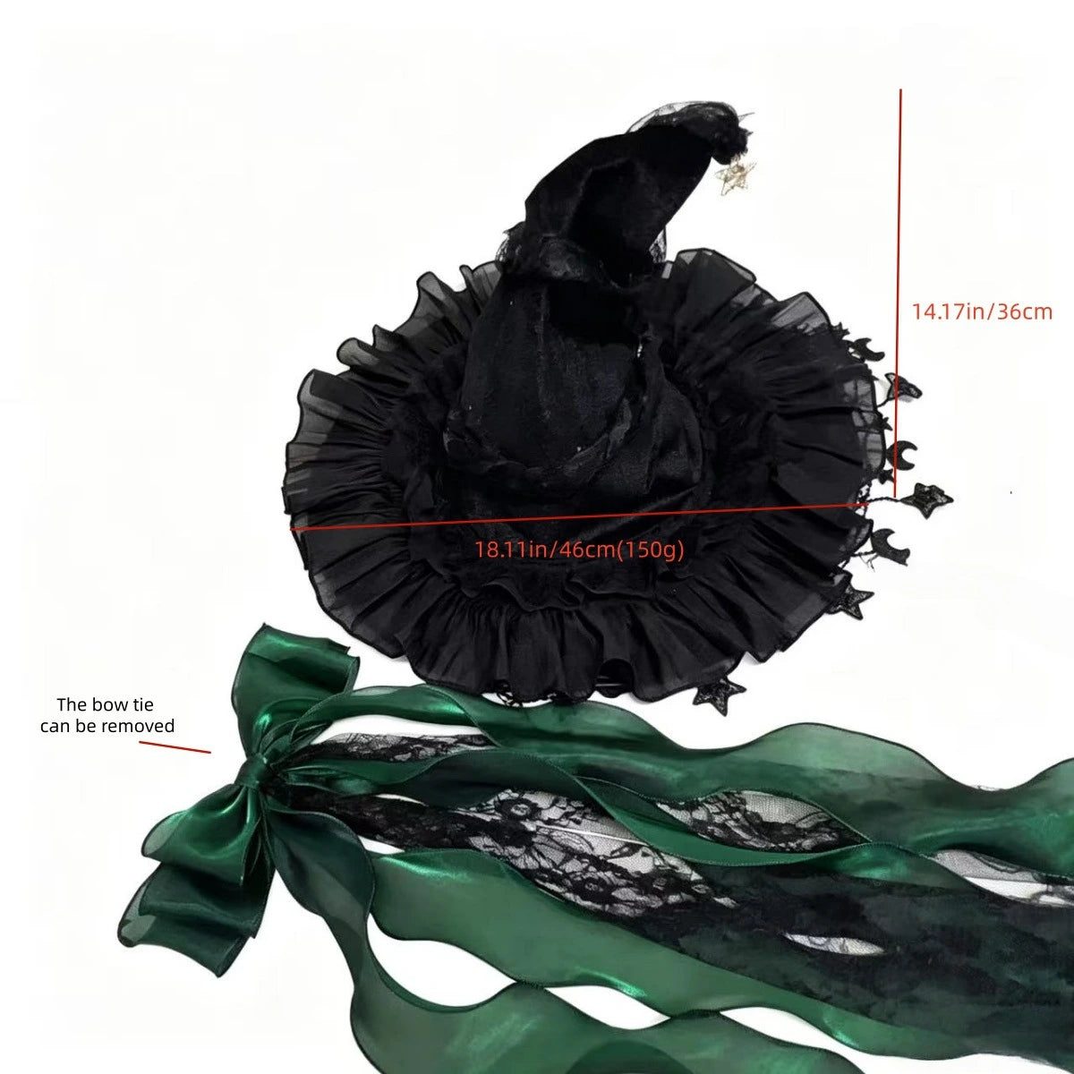 Gothic-style Witch Hat