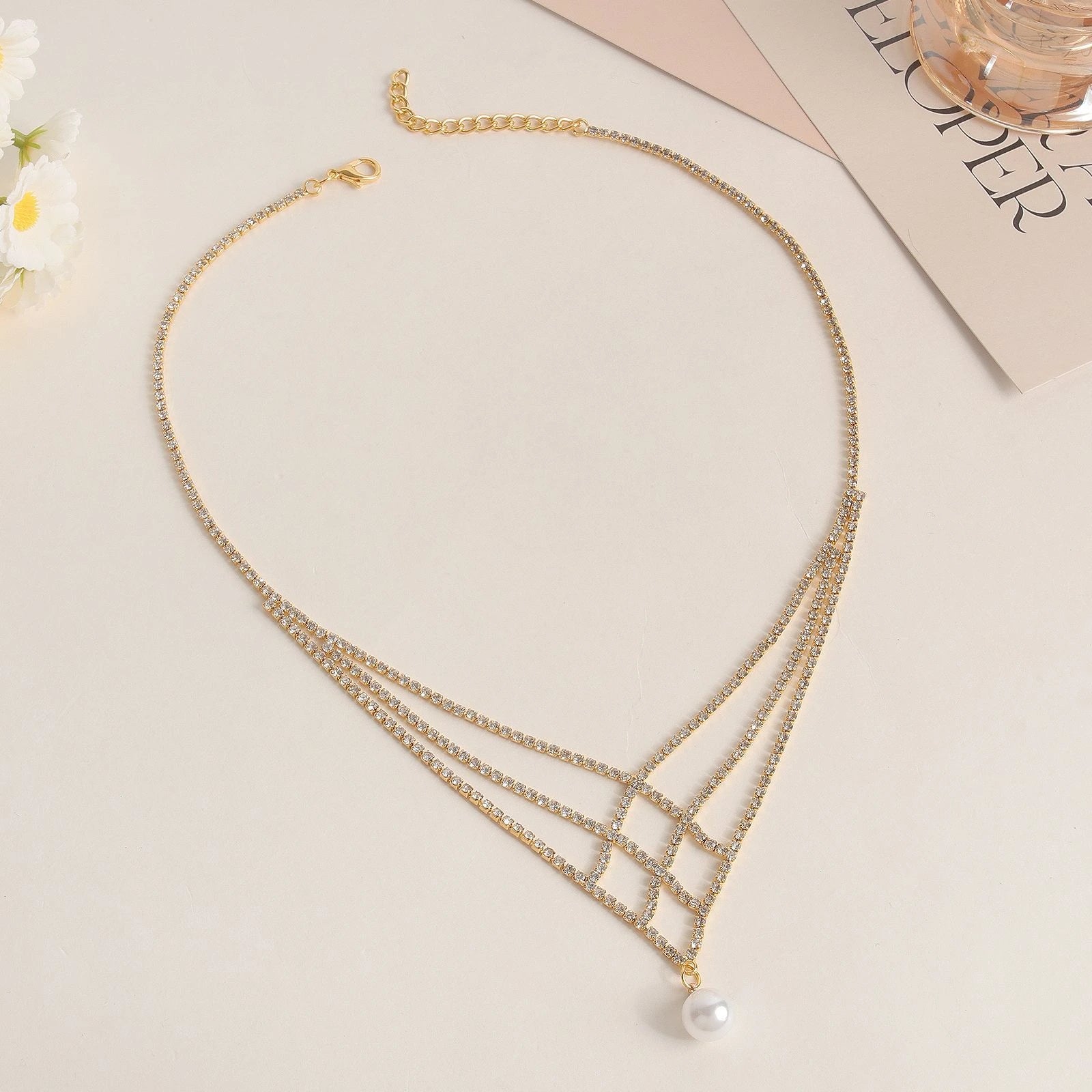 Mermaid Princess Pearl Necklace