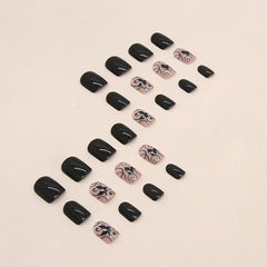 Midnight Butterfly Press-On Nails