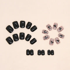 Midnight Butterfly Press-On Nails