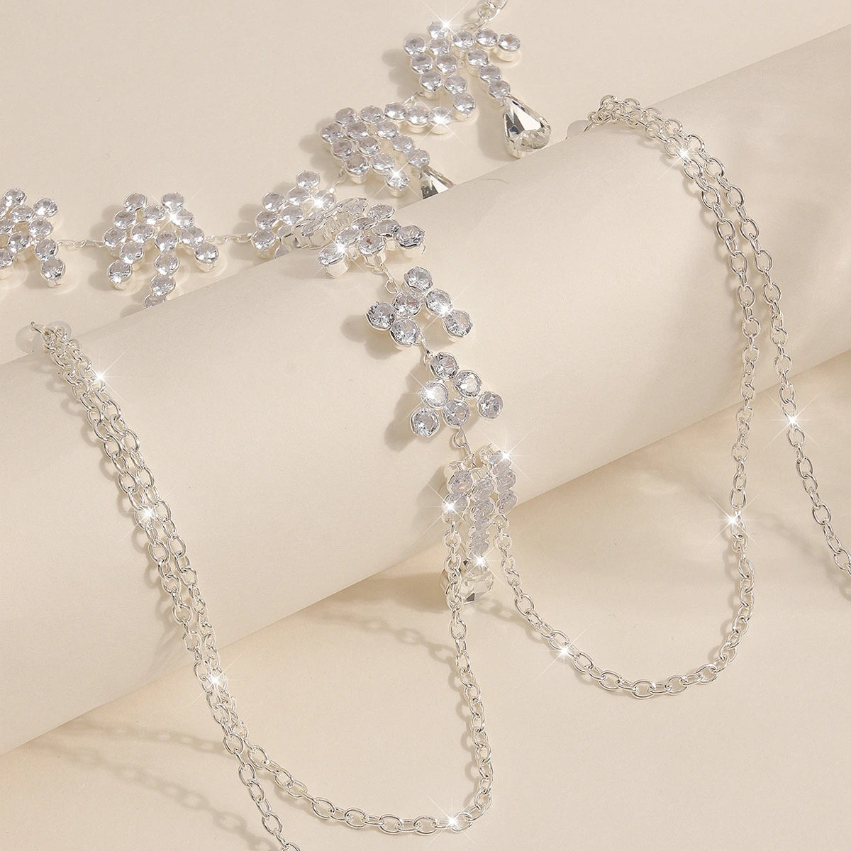 Midnight Muse Crystal Body Chain