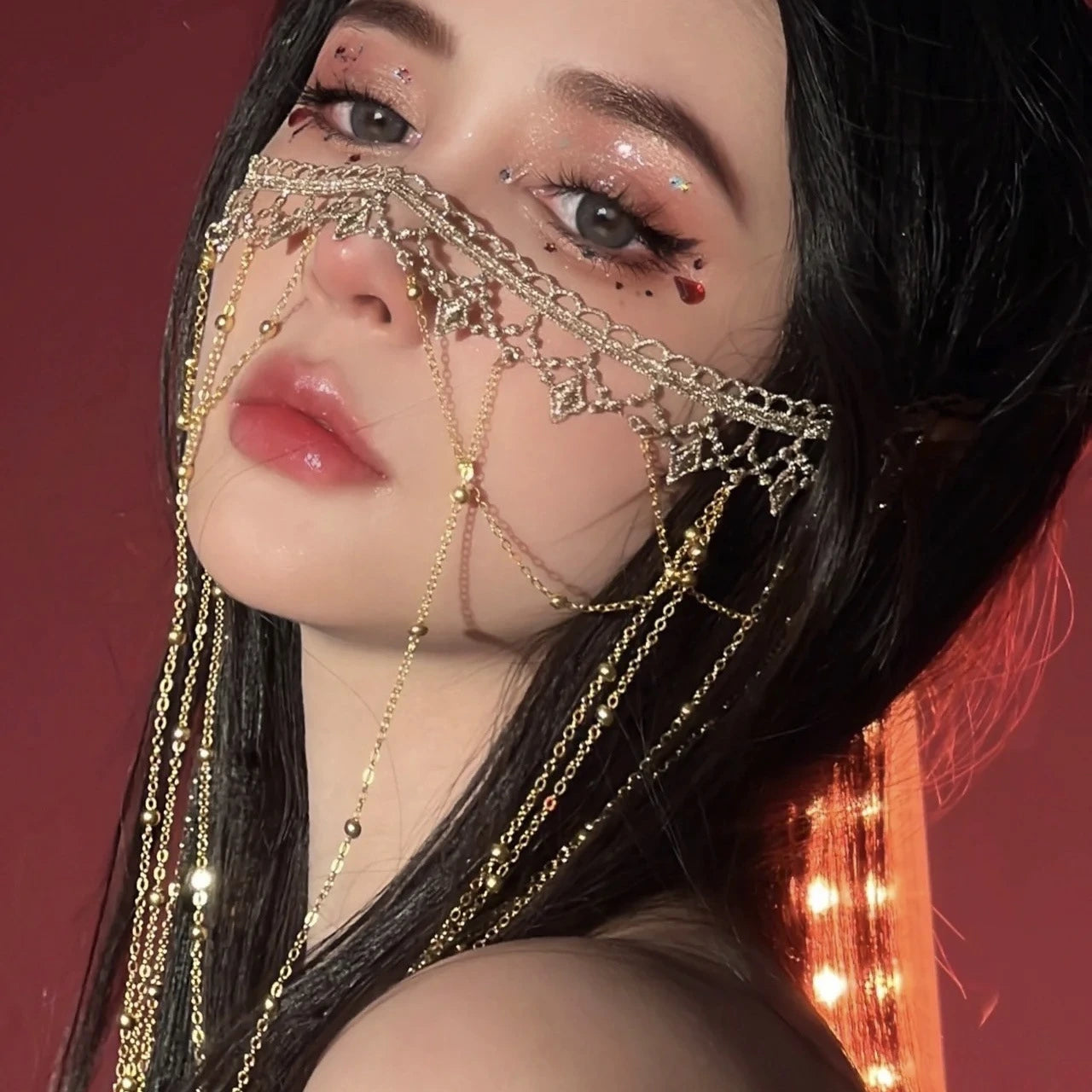 Mystic Gold Filigree Veils