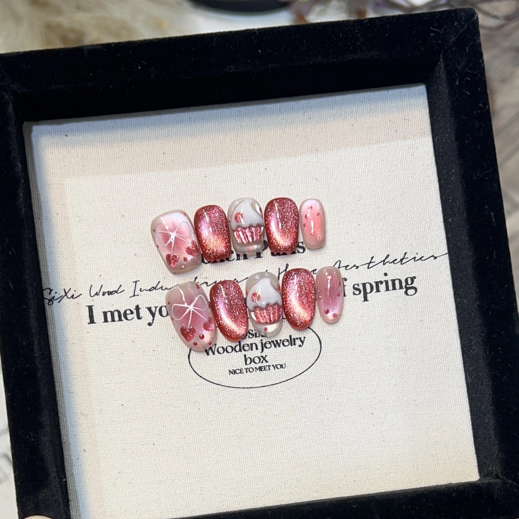 Peachy Cream -On Nails