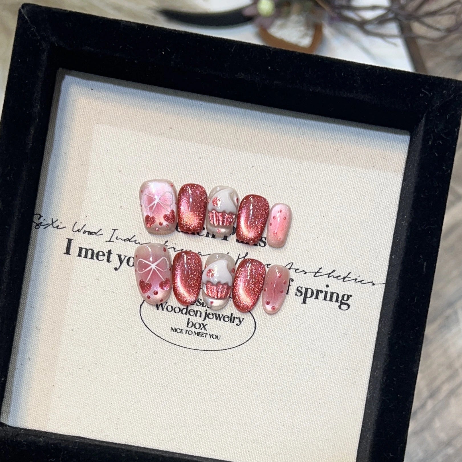 Peachy Cream -On Nails