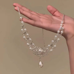 Pearl Butterfly Reverie Choker