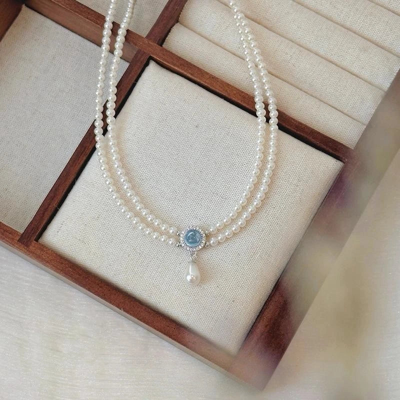 Pearl Butterfly Reverie Choker