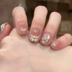 Pearl Coquette -On Nails