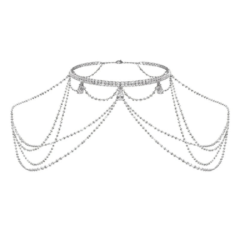 Silver Stardust Body Necklace