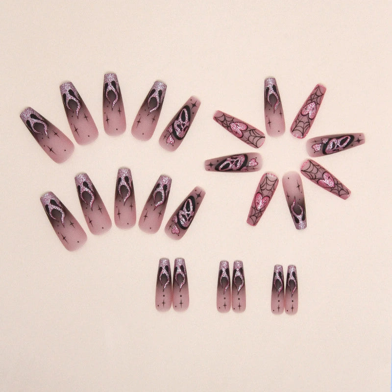 Spooky Sweetheart Press-On Nails