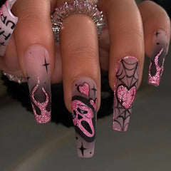 Spooky Sweetheart Press-On Nails