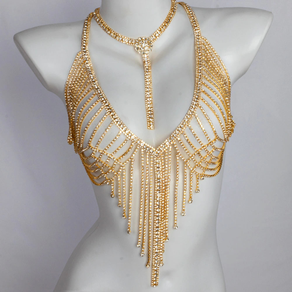 Venus Statement Harness Body Chain