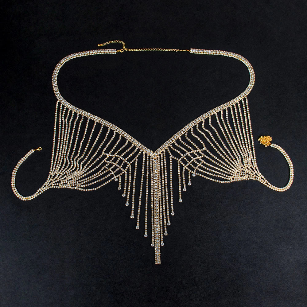 Venus Statement Harness Body Chain