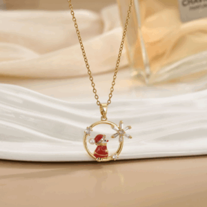 Jolly Noel Christmas Necklace