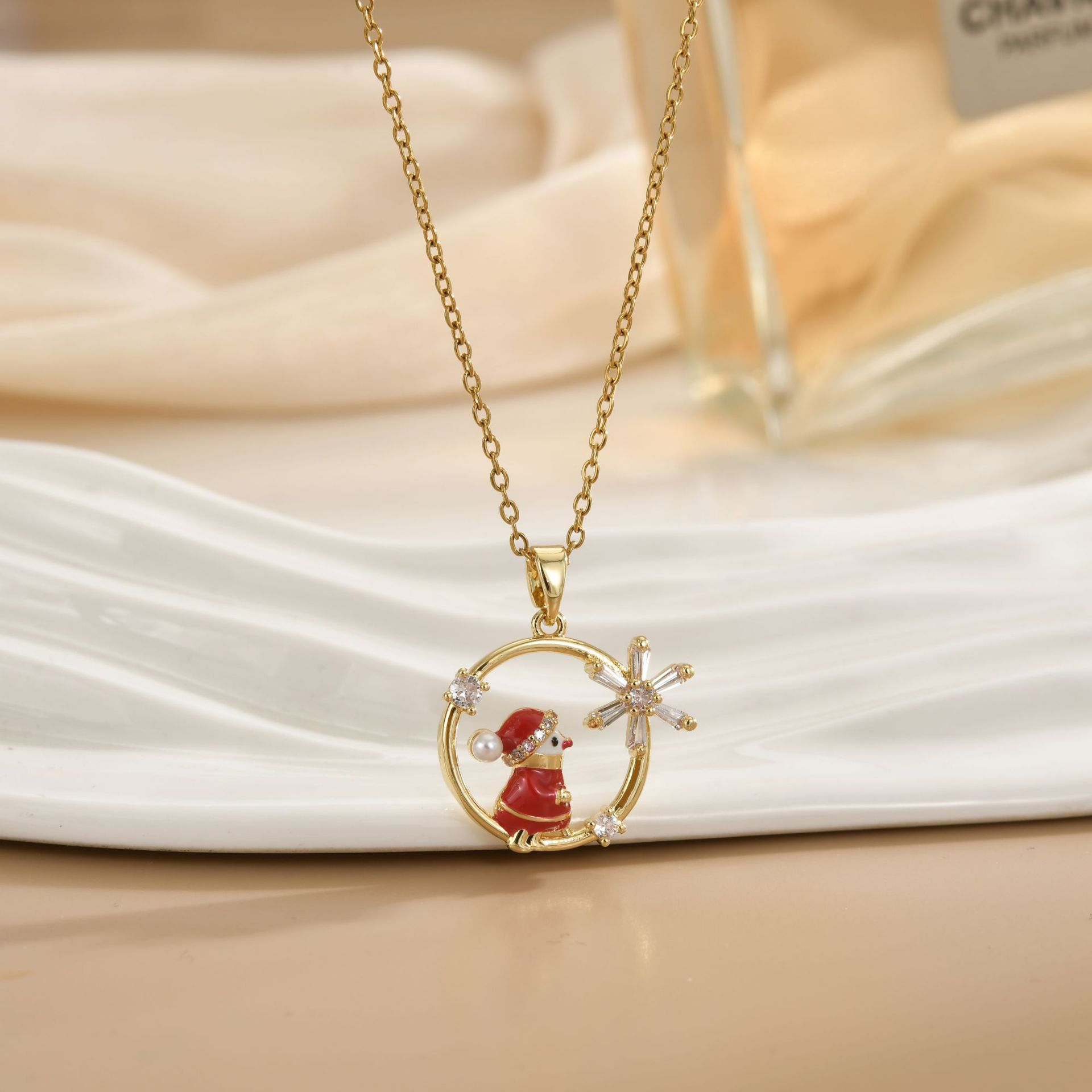 Jolly Noel Christmas Necklace (9) Jolly Noel Christmas Necklace