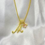Pink Promise Initial Necklace - Image 4